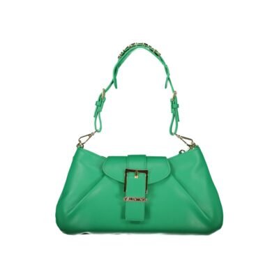 Verde Polyurethane Women's Bag with Adjustable Shoulder Strap