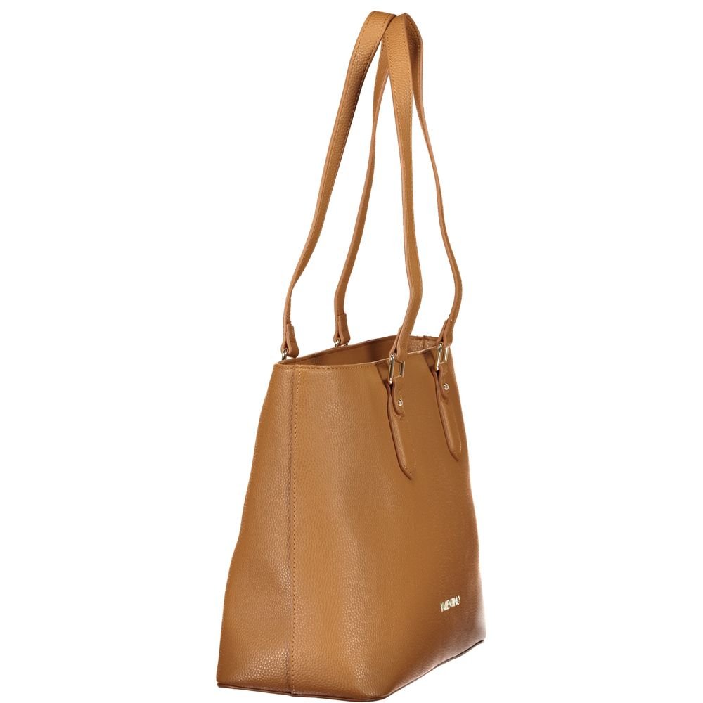 Brown Polyurethane Women's Bag - Image 3