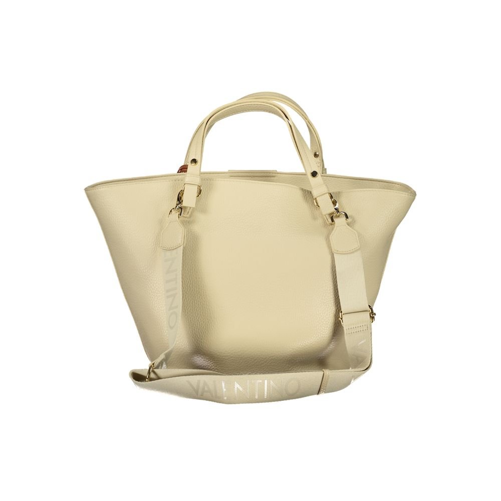 Beige Polyurethane Women's Bag - Image 2