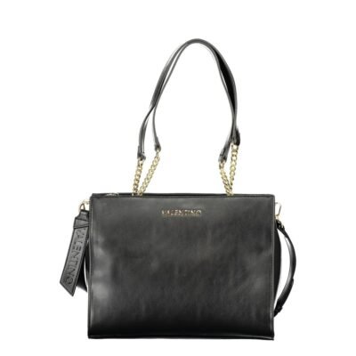 Black Polyurethane Womens Bag