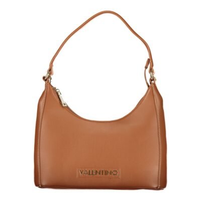 Brown Polyurethane Women's Bag