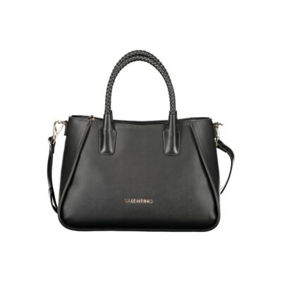 Nero Poliuretano Women's Bag with Adjustable Shoulder Strap