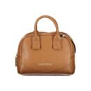 Brown Polyurethane Women's Bag