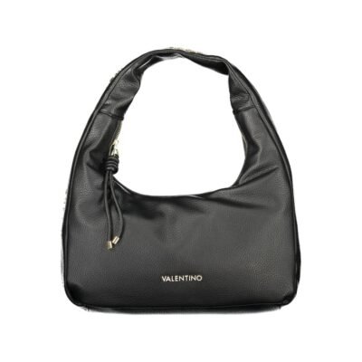 Black Polyurethane Women's Bag