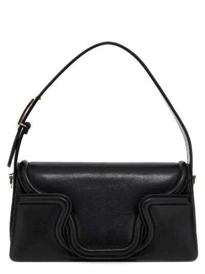 Black Leather Shoulder Bag