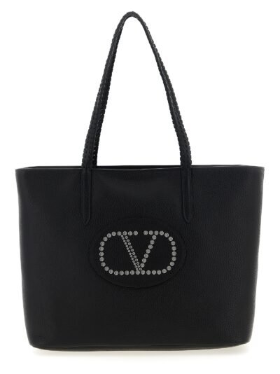 Black Calfskin Tote Bag