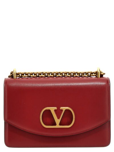 Multicolor Calfskin Shoulder Bag