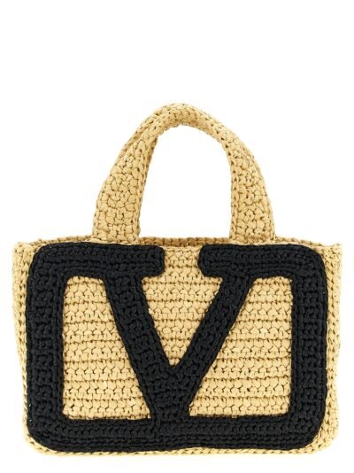 Black Viscose Tote Bag