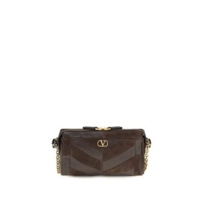 Brown Calf Leather Bos Taurus Shoulder Bag