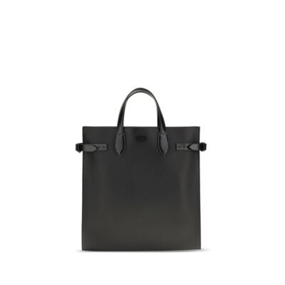 Black Calf Leather Bos Taurus Shoulder Bag