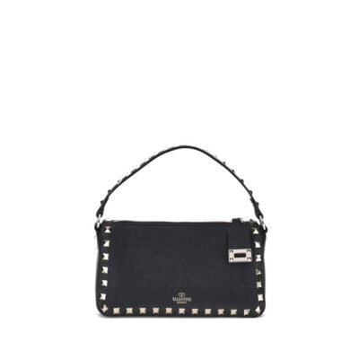 Black Calf Leather Bos Taurus Shoulder Bag