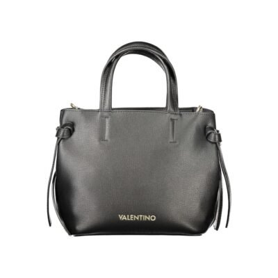 Black Polyurethane Women's Bag
