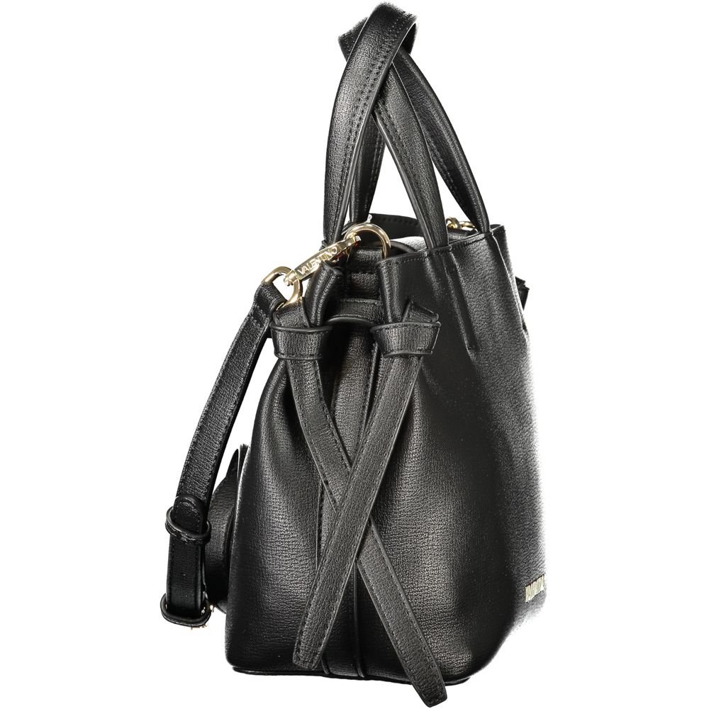 Black Polyurethane Women's Bag - Image 3