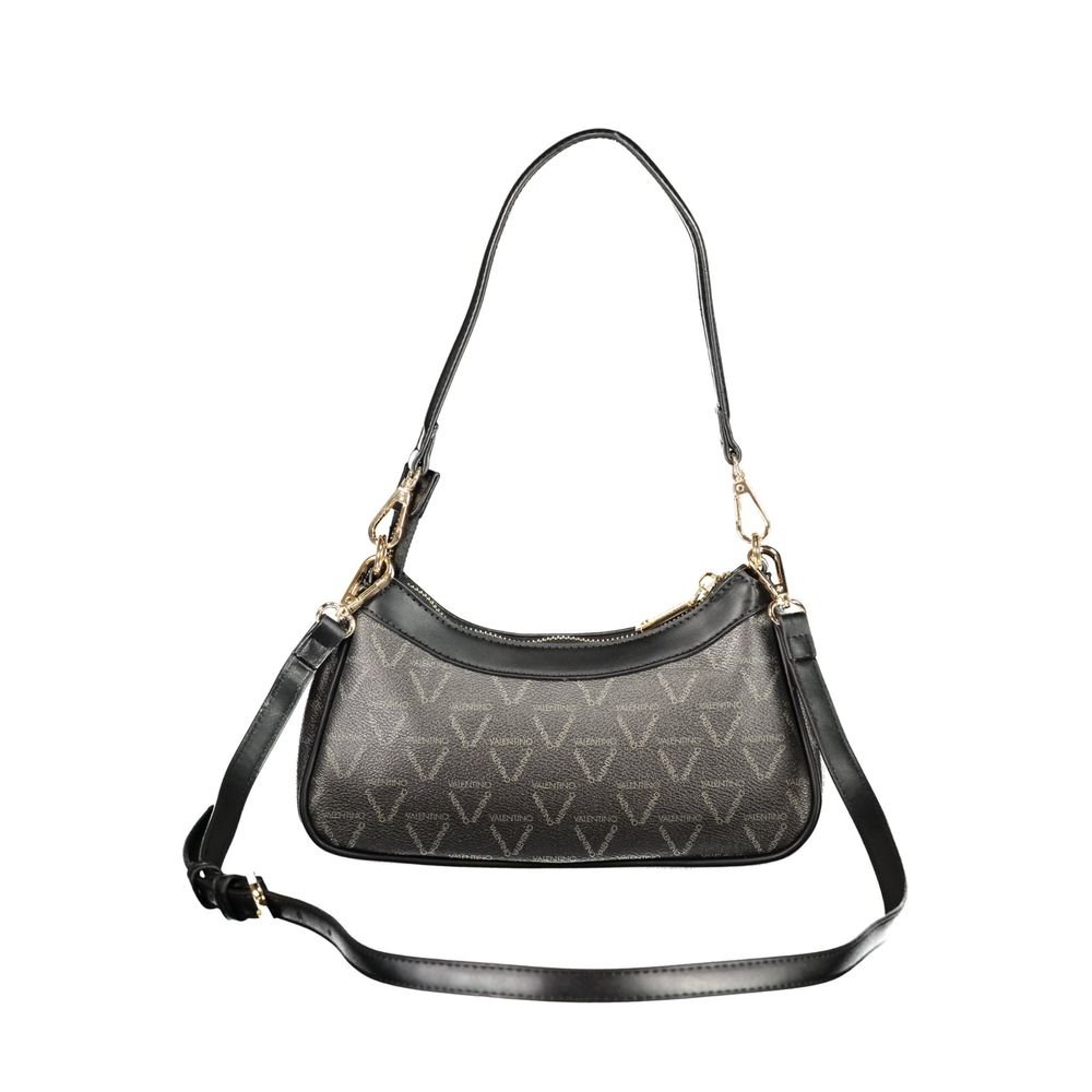 Black Polyurethane Women's Bag - Image 2