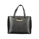 Black Polyurethane Women's Bag