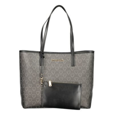 Black Polyurethane Women's Bag
