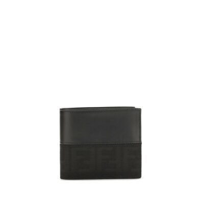 Black Calf Leather Bos Taurus Wallet