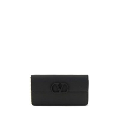 Black Calf Leather Bos Taurus Wallet