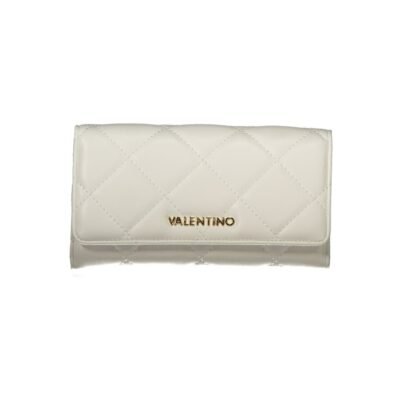 White Polyurethane Women's Wallet