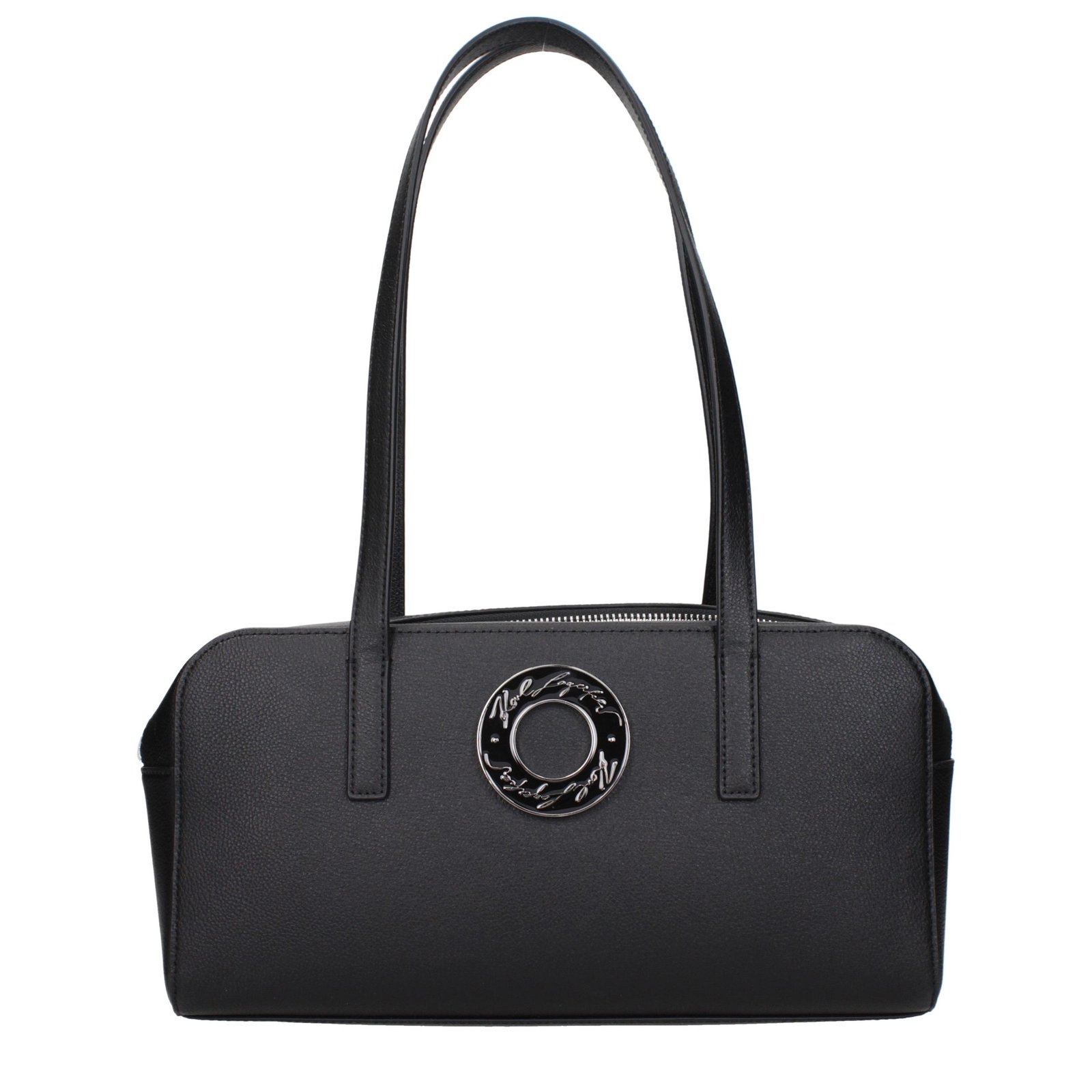 Black Leather Shoulder Bag