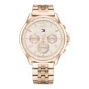 Tommy hilfiger harper moteriškas laikrodis rožinio aukso spalvos