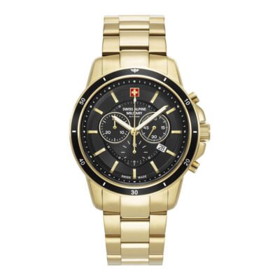 Swiss alpine military 7089.9117sam vyriškas chronografinis laikrodis