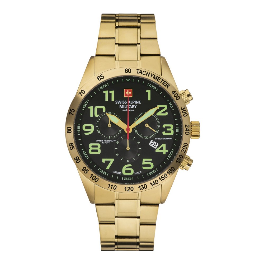 Swiss alpine military vyriškas chronografinis laikrodis 7047.9114sam