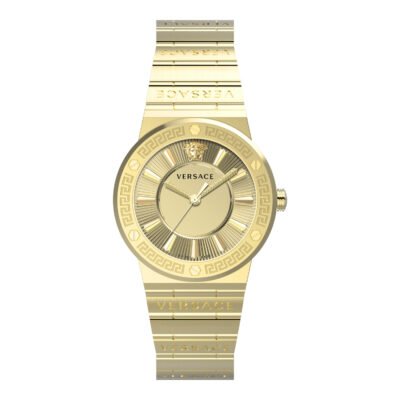 Versace vevh01320 moteriškas auksinis laikrodis