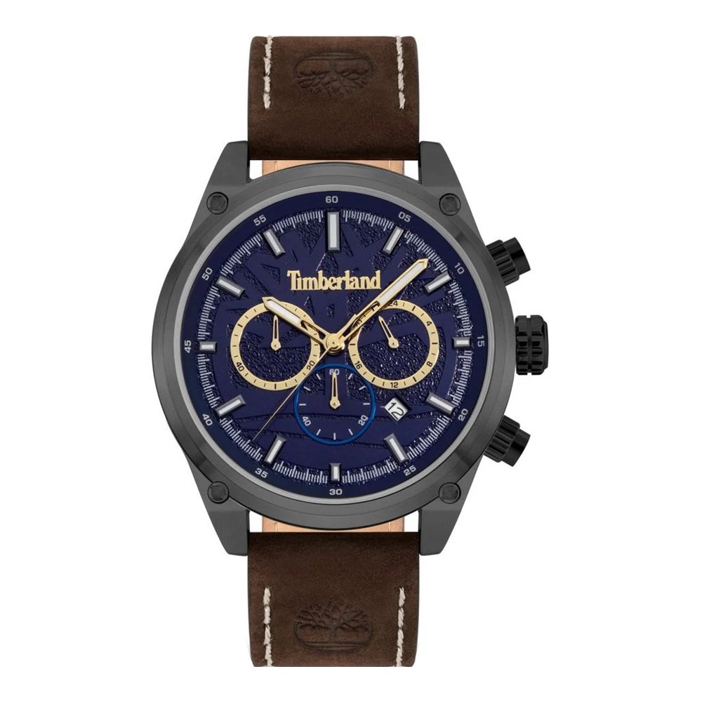 Vyriškas timberland cherryfield chronografas pilku ciferblatu