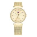 Tommy hilfiger lynn moteriškas laikrodis, auksinis