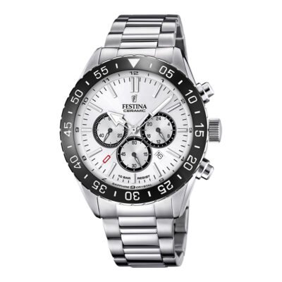Festina vyriškas keramikinis chronografinis laikrodis