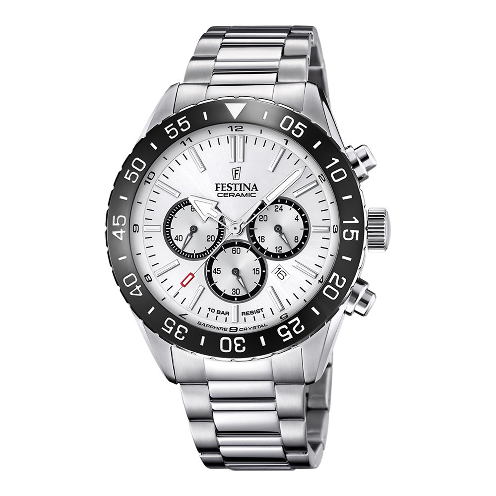 Festina vyriškas keramikinis chronografinis laikrodis