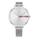 Tommy hilfiger alexa sidabrinis moteriškas laikrodis
