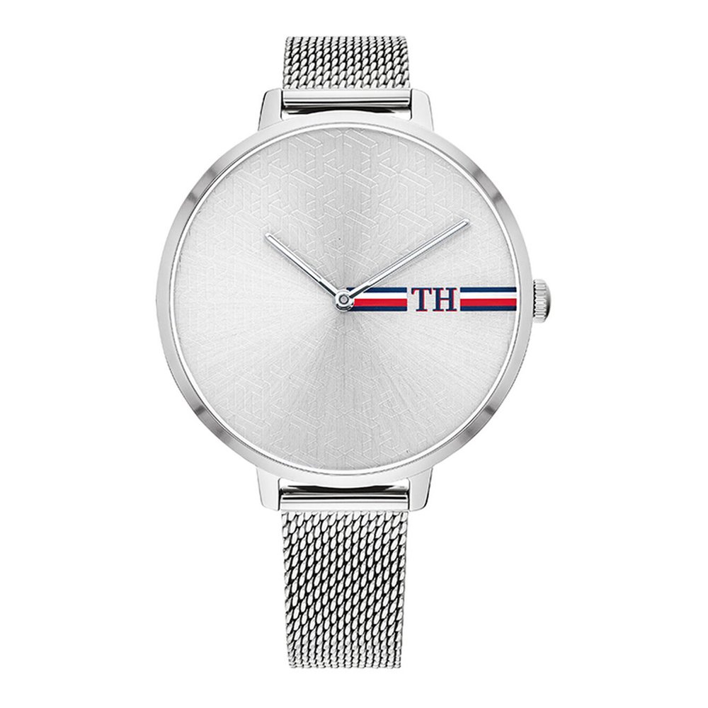 Tommy hilfiger alexa sidabrinis moteriškas laikrodis