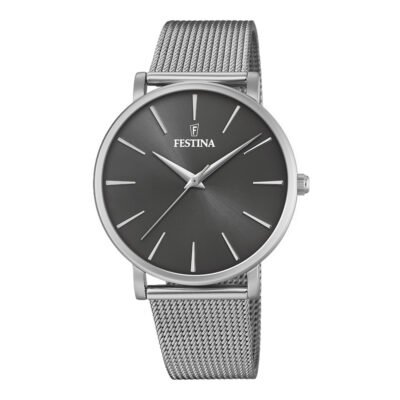 Festina boyfriend sidabrinis moteriškas laikrodis
