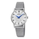 Festina retro sidabrinis moteriškas laikrodis