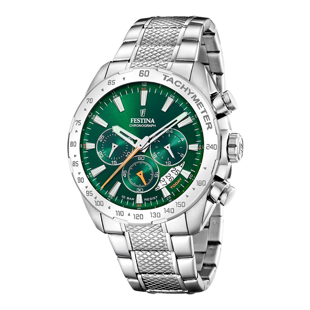 Vyriškas festina timeless f20668/3 chronografinis laikrodis