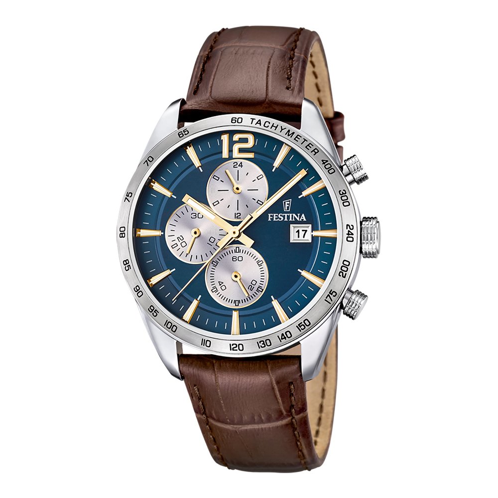 Festina timeless vyriškas chronografinis laikrodis