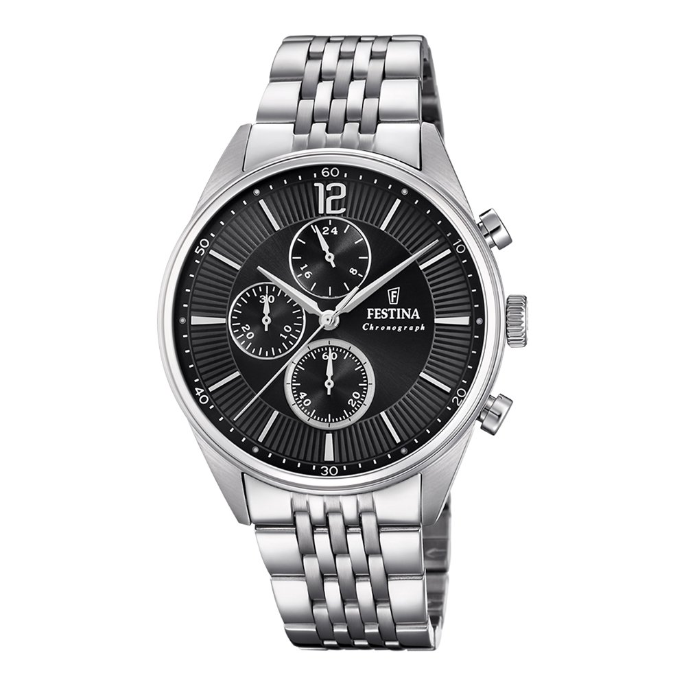 Festina timeless vyriškas chronografinis laikrodis