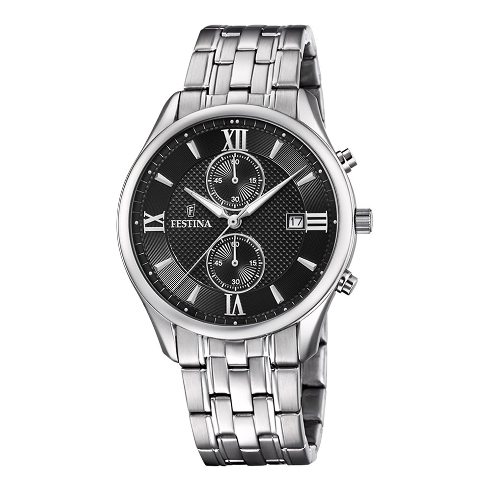Festina timeless vyriškas chronografinis laikrodis f6854/8