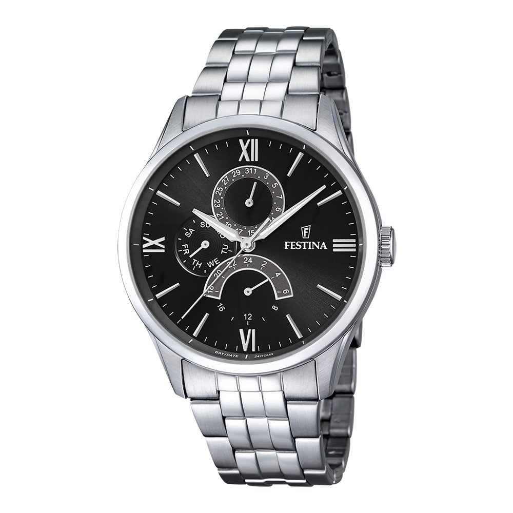 Vyriškas festina retro f16822/4 multifunkcinis laikrodis