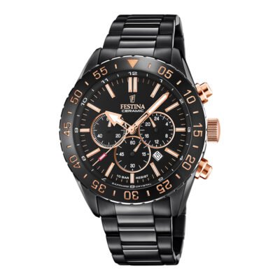 Festina vyriškas keramikinis chronografinis laikrodis f20577/1