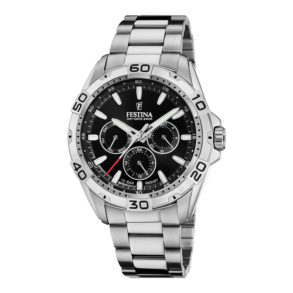 Festina classics vyriškas laikrodis su multifunkcijomis