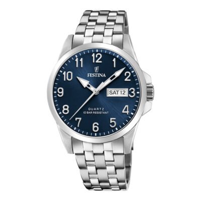 Festina classics f20357/c vyriškas laikrodis su funkcijomis