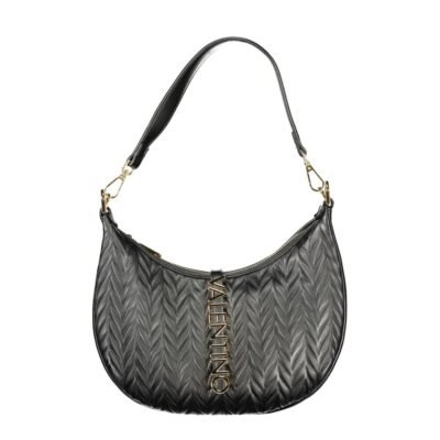 Nero Polyurethane Women's Shoulder Bag