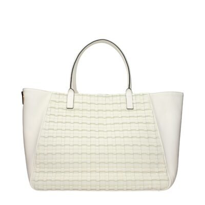 Beige Leather Handbag