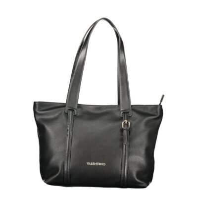 Black Polyurethane Women's Bag for Sophisticated Accessorizing