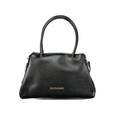 Black Polyurethane Women's Bag