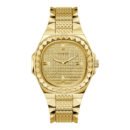 Guess rebel vyriškas auksinis laikrodis gw0622g1