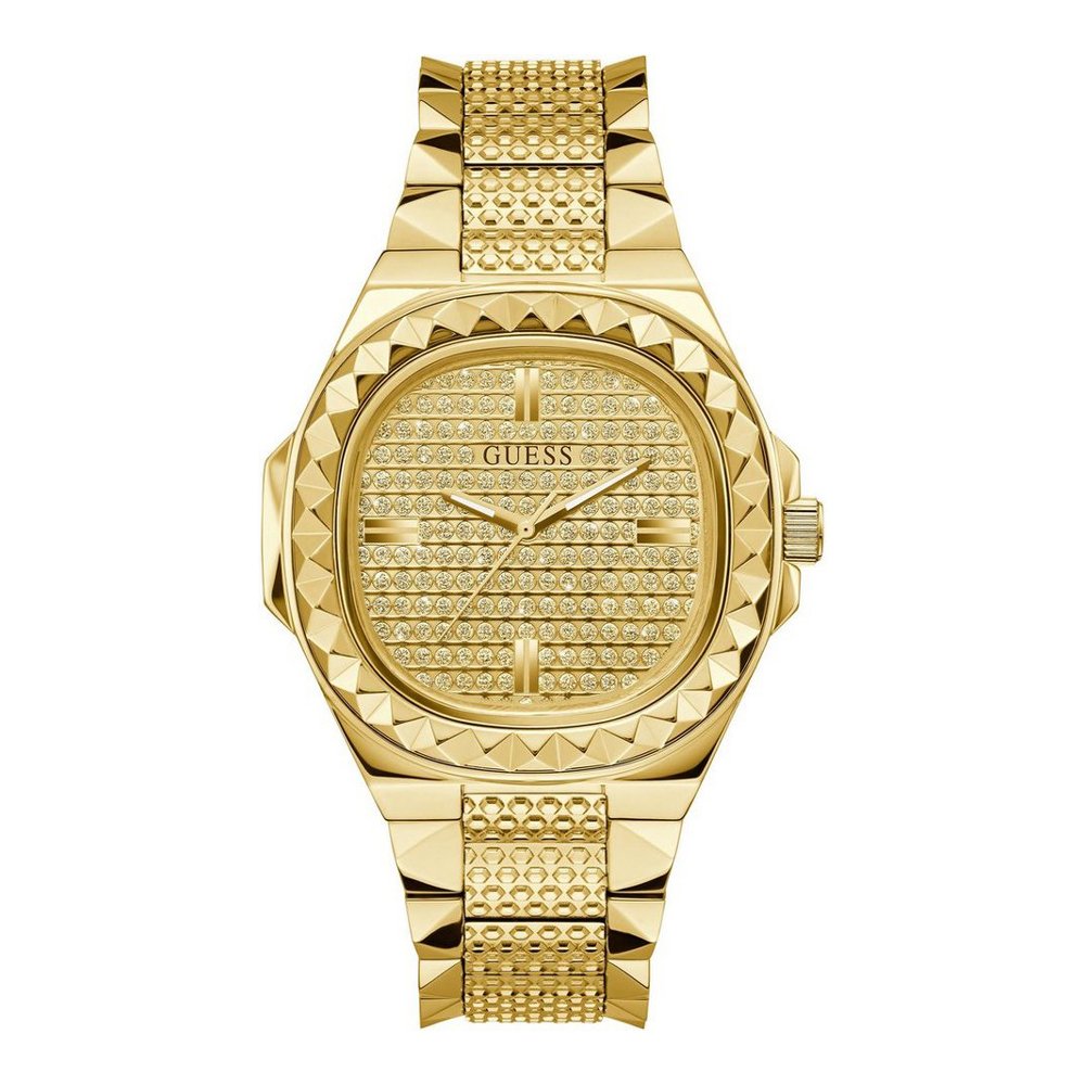 Guess rebel vyriškas auksinis laikrodis gw0622g1